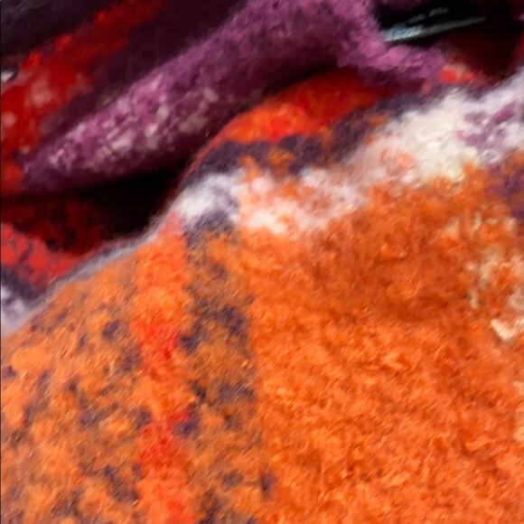 David and young plaid Triangle Scarf - Picture 7 of 8